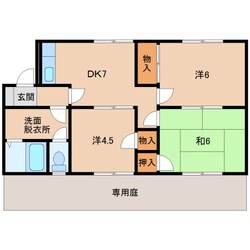 メゾンおかもとの物件間取画像